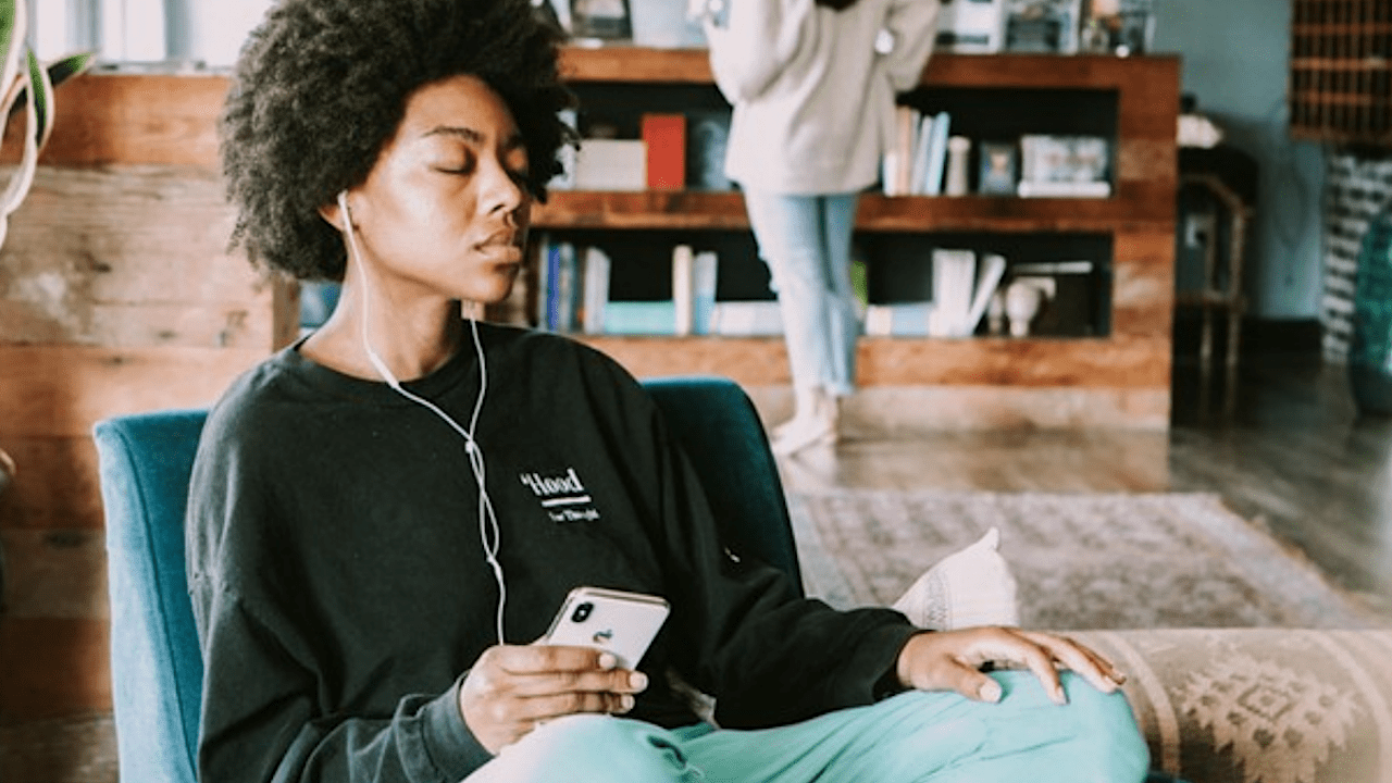 DEN Meditation has 50+ on demand audio meditations on topics including Intention, Mindfulness, Reiki, Happiness, and more